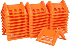 30 Pack Plastic Corner Protectors and Edge Protectors for Flatbed Trucks, Compat