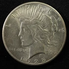 1928-P $1 Silver Peace Dollar - Free Shipping USA