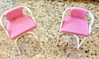 Vintage 1990s Barbie Replacement Chairs Kitchen Playset Mattel