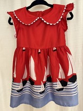 Janie and Jack Sailboat Collared Dress Bloomers 6-12 months