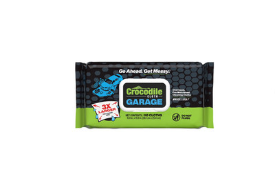 Crocodile 110-COUNT Cloth Garage/Auto Cleaning Wipes  10''x15'' Heavy Duty