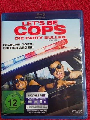 Lets Be Cops   Die Party Bullen   Blu-ray  (PN8)