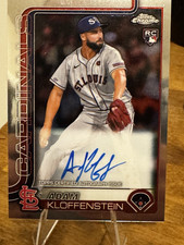 Topps 2025 Chrome Adam Kloffenstein #RA-AK Rookie Autograph St. Louis Cardinals