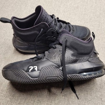 Jordan Stay Loyal 2 Black Metallic Silver Men's Size 13 Basketball Shoes DQ8401