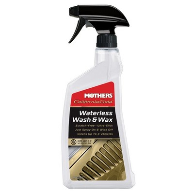 Mothers 05644 California Gold Waterless Wash & Wax for Car/Auto Detailing - 24 O