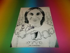 Otto Waalkes  signed signiert Autogramm + Zeichnung auf 20x28 Foto in person