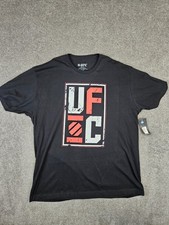 NWT Ultimate Fighting Championship UFC 2010 T Shirt Size XXL Black Made in USA