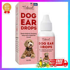Dog Ear Cleaner   All Natural Ear Drops for Dogs Ear Infection   Eliminates Odor