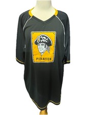 MLB Genuine Merchandise Mens Pittsburgh Pirates Retro Design TX3 Cool Shirt 2x