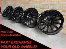 Genuine 20" Mercedes G Class G Wagon Black AMG Turbine Alloy Wheels A4634011700