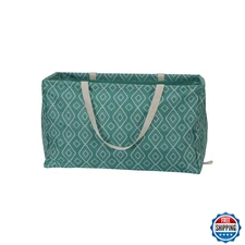Household Essentials Teal Diamond Krush All-Purpose Utility Tote Organizer