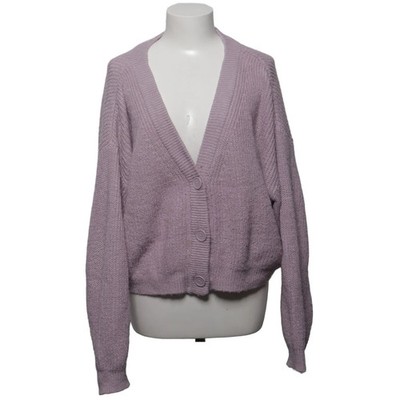 Divided by H&M, Strickjacke, Damen, Größe: L, Lila, Acryl, Einfarbig #PPC