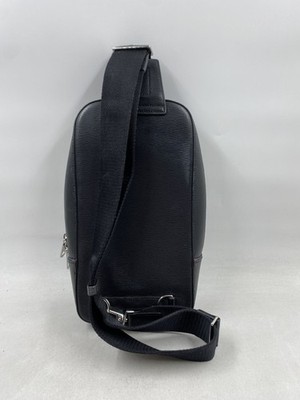 Paul Smith Black Leather Sling Bag | eBay
