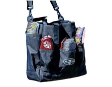 Professionals Choice Tack Tote Multiple Pocket Adjust Black PC-TT
