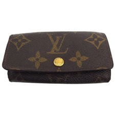 LOUIS VUITTON Key holder Brown beige Women M62631 Authentic secondhand