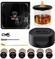 Whiskey Smoker Kit Wiederaufladbar Mit 6 Holzchips Rauch Set Geschenk FüR MäNner
