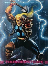 1993 Marvel Masterpieces #73 Thunderstrike