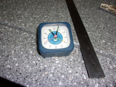 C13 united states air force clock unused