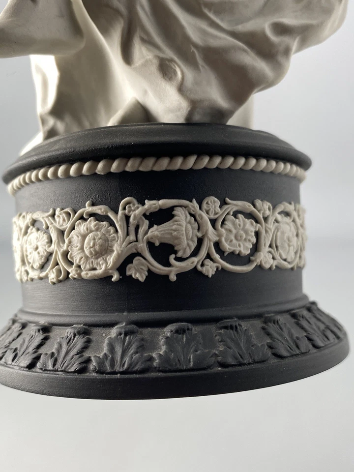 Wedgwood Jasperware Jasper Black Basalt Herculaneum Dancers Hours Muse Figurine - image 3 of 4