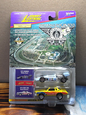 1/64 JOHNNY LIGHTNING 1975 #48 Bobby Unser Indy 500 Buick Century PACE CAR 1996