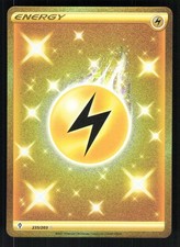Lightning Energy Secret 235/203 SWSH07: Evolving Skies Secret Rare NM on eBay
