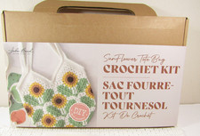 Crochet Kit Sunflower Purse / Tote Bag DIY by John Bead