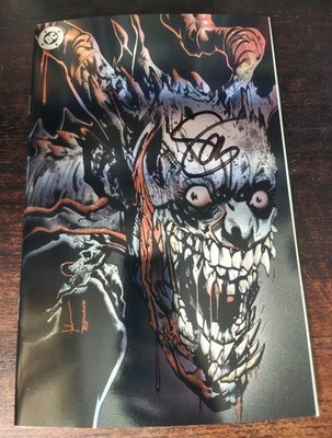 Absolute batman #15 2nd print Jock foil variant signed Scott Snyder Key issue 