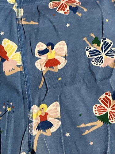 Girls Hannah Andersson Summer Shorts Set Blue Fairy PJs Pajamas 10 140 - Picture 5 of 5