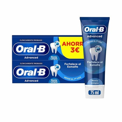 Zahnpasta für starken Zahnschmelz Oral-B ADVANCED 75 ml 2 Stück