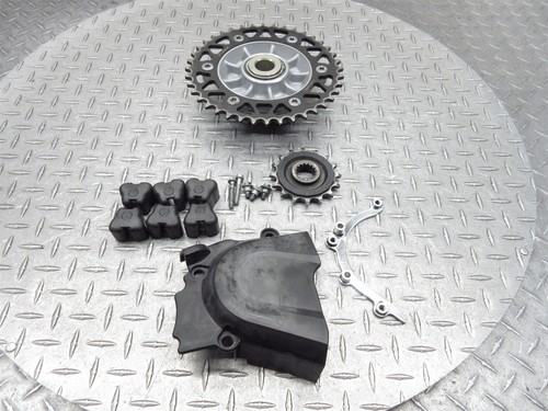 2007 07-10 KTM 690 Supermoto Front Rear Sprocket Gear Hub Damper Cover Lot