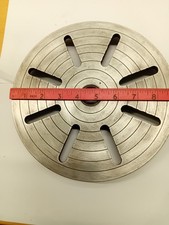 9" LATHE FACEPLATE WITH 1" Dia x 12TPI  Mounting PART No DMS/2