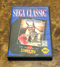SEGA The Revenge of Shinobi (Sega Genesis, 1989) NTSC-U/C w/ Manual