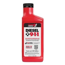 Power Service Diesel 911 (Part No 8026) Fuel Supplement Anti-Gel Treatment 26 Oz