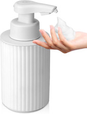 Automatic Soap Dispenser Touchless Foaming Pump 9 oz Rechargeable