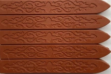 Brick Red Wickless Sealing Wax, 5 Sticks, for beautiful Wax Seals!