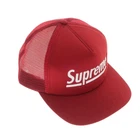 Casquette 5 panneaux rouge Supreme 2024 FW soulignée dos maille taille unique 58 cm occasion
