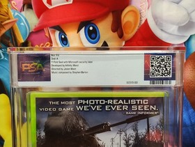 GRADED Call of Duty 4: Modern Warfare &bull; PSA 9.6 A &bull; 1st Print &bull;  Xbox 360