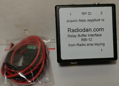 HAMGADGETS Amplifier keying relay buffer interface, TWO linear switching RBI-12 125+ SOLD!