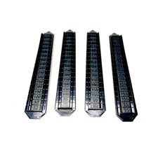 Monopoly Empire Replacement Towers Set of 4 Black 2013