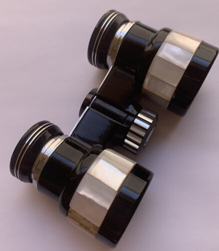 Vintage BUSHNELL 3x COATED Opera Binoculars Mother Pearl Made in Japan. R3-2 - Picture 2 of 12