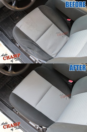 2010 2011 GMC Yukon XL 1500 2500 SLE SLT-Driver Side Bottom Cloth Seat Cover Tan - Picture 13 of 14