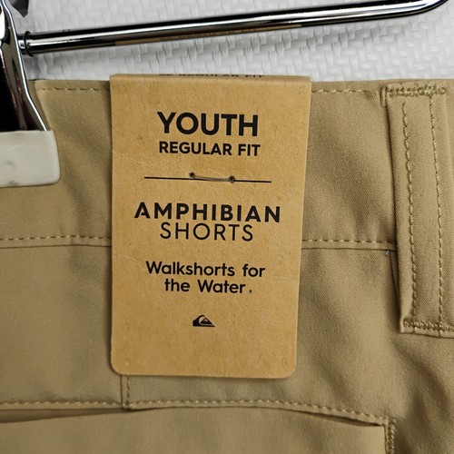 QUICKSILVER Boys Amphibian Shorts Size 17/29 Regular Fit Swim 4 Way Stretch NWT - Picture 5 of 13