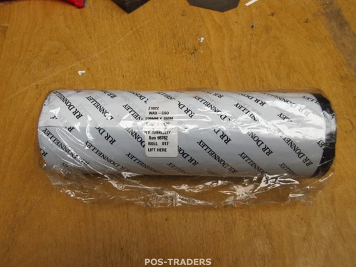 RR DONNELLEY 98762 Z1022 WAX-CS0 RIBBON 220MM X 450MM 8.66" X1476" NEW NEU NEUF