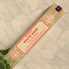 300 &euro;/1 kg  WEISSER SALBEI R&auml;ucherst&auml;bchen SATYA - aus Indien - nat&uuml;rliche D&uuml;fte