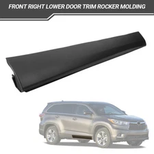 Front Right Side Door Lower Molding Trim For 14-19 Toyota Highlander 750720E080