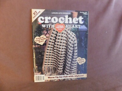 Crochet with Heart Magazine October 1997 Leisure Arts