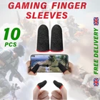 10x Mobile Game Thumb Sleeves Phone Gaming Finger sleeve Cod Mobile Anti-sweat.