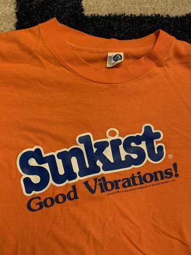 RARE Vintage SUNKIST GOOD VIBRATIONS 
