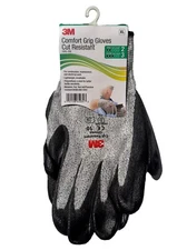 3M Comfort Grip Glove CGXL-CR, Cut Resistant (ANSI 3,EN388 Cut Level 3), Size XL