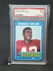 1971 Topps Football #26 Charlie Taylor PSA 7 Sb4